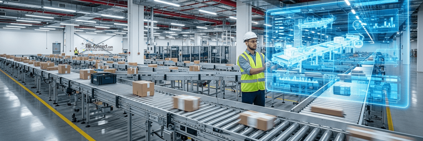 TGA, Fördertechnik und technische Betriebsführung im Lager