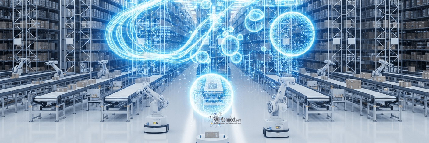 Digitale Datenlandschaft und Digital Twin für modernes Lagermanagement
