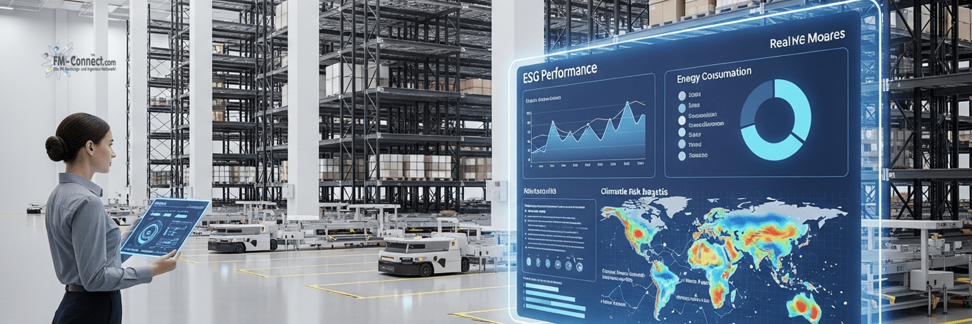 ESG Grundlagen für Logistikimmobilien mit Nachhaltigkeit und Verantwortung