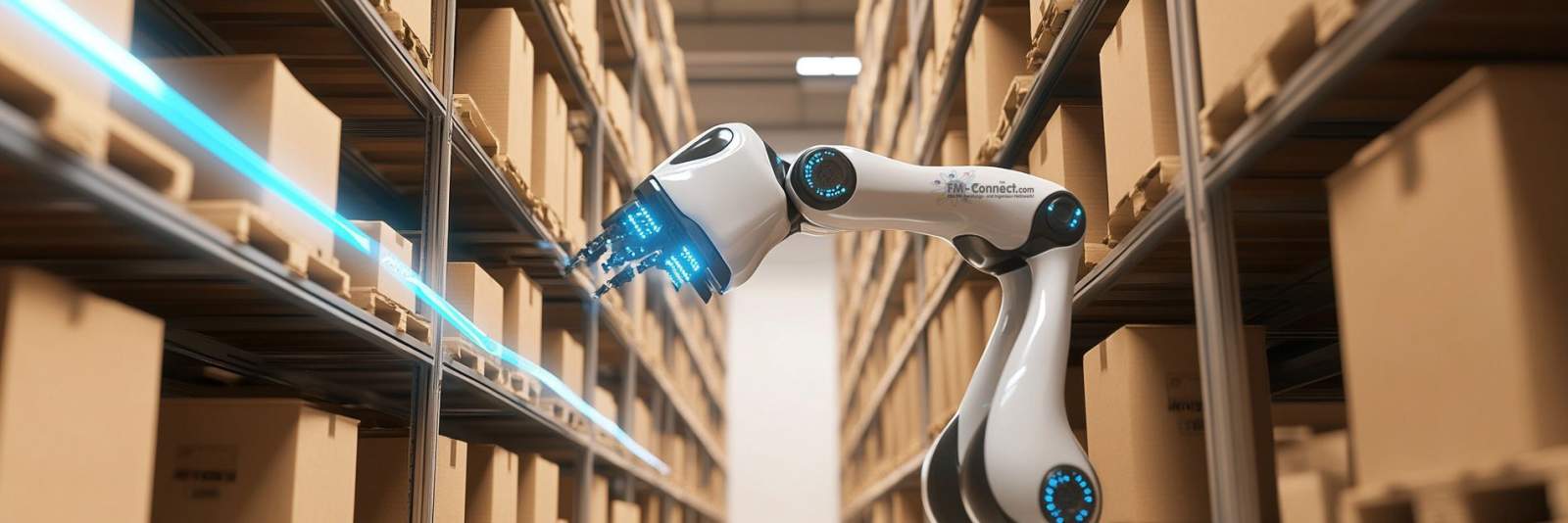 Digitalisierung und Automatisierung des Hochregallagers